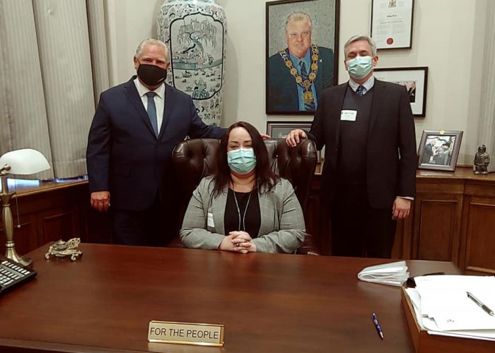 OPSWA President discusses PSW Profession with Premier Ford & Ministers